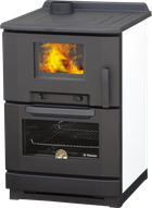 Чавунна піч на дровах для дому з варильною конфоркою PLAMEN CALOREX 100 - 10 кВт