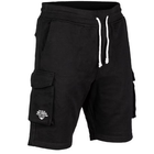 Шорти Mil-Tec армійські US Sweatshorts - Black розмір XL 11473502 - зображення 1