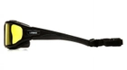 Захисні тактичні окуляри Pyramex балістичні стрілецькі окуляри маска із ущільнювачем i-Force XL (Anti-Fog) (amber) жовті (2АИФО-XL30) - зображення 5