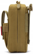 Невелика армійська аптечка сумка для медикаментів Edibazzar койот (199003) - зображення 4