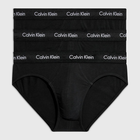 Набір трусів бріфи Calvin Klein Underwear 3P Hip Brief 0000U2661G-XWB L 3 шт Чорний (8719114322435) - зображення 1