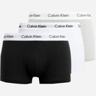 Набір трусів шорти Calvin Klein Underwear Boxer Calvin Klein 3Pack Low Rise Trunk 0000U2664G-998 L 3 шт Чорний/Білий/Сірий (5051145736946) - зображення 1