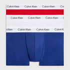 Набір трусів шорти Calvin Klein Underwear 3P Low Rise Trunk 0000U2664G-I03 L 3 шт Білий/Темно-синій/Червоний (5051145900538) - зображення 1