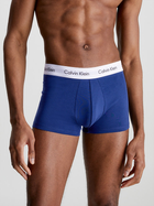 Набір трусів шорти Calvin Klein Underwear 3P Low Rise Trunk 0000U2664G-I03 M 3 шт Білий/Темно-синій/Червоний (5051145900545) - зображення 2