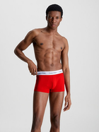 Calvin Klein Underwear 3P Low Rise Trunk 0000U2664G-I03 M 3 szt Biały/Granatowy/Czerwony (5051145900545) - obraz 4