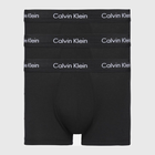 Bokserki męskie Calvin Klein Underwear 3P Low Rise Trunk 0000U2664G-XWB XL 3 szt. Czarny (8719114322480)