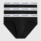 Figi Calvin Klein Underwear 3P Brief 000NB1398A-001 L Komplet 3 szt Czarny (8718935872136)