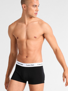 Набір трусів шорти Calvin Klein Underwear Trunk 3Pk 000NB1893A-001 XL 3 шт Чорний (8719115125059) - зображення 3
