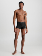 Набір трусів шорти Calvin Klein Underwear Trunk 3Pk 000NB1893A-MP1 S 3 шт Чорний/Білий/Сірий (8719115129347) - зображення 3