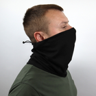 Бафф летний защитный ХБ ткань с затяжкой для регулировки размера Черный - изображение 2