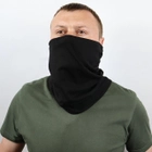 Бафф летний защитный ХБ ткань с затяжкой для регулировки размера Черный - изображение 3