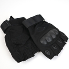 Тактичні рукавиці Oakley без пальців розмір XL Чорні - зображення 5