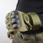 Тактические рукавицы Oakley без пальцев размер L Олива - изображение 7