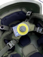 Каска шолом TEAM WENDY Aholdtech захист FAST NIJ IIIA (NATO) балістичний шолом Хакі - зображення 4