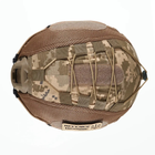 Каска шолом тактичний захист | Кавер Піксель "FAST NIJ IIIA" балістичний шолом кевларовий Койот - зображення 7