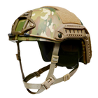 Каска шолом тактичний захист FAST NIJ IIIA балістичний шолом кевларовий UKRDEF мультикам - зображення 1