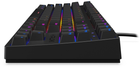 Klawiatura przewodowa Krux Atax PRO RGB TKL Outemu Blue USB Czarna (KRX0038) - obraz 8