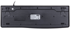 Klawiatura przewodowa Activejet K-3803S USB Czarna - obraz 4