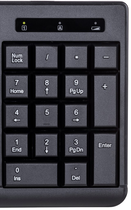 Клавіатура бездротова Activejet K-3803SW USB/Wireless Black - зображення 6