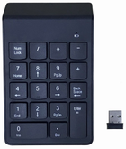 Клавіатура бездротова Gembird KPD-W-02 Bluetooth Black - зображення 1