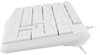 Клавіатура дротова Natec Nautilus US slim USB White (NKL-1951) - зображення 3