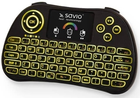 Клавіатура бездротова Savio KW-03 Wireless Black (5901986045441) - зображення 3