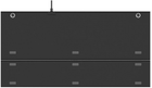 Klawiatura przewodowa Ibox Aurora K-5 KRGD Red Switch USB Graphite (IKGMK5) - obraz 6