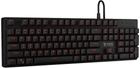 Клавіатура дротова Savio Tempest RX Outemu Red USB Black (TEMPEST RX FULL RED) - зображення 2