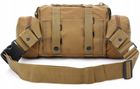 Тактическая армейская мужская сумка Edibazzar Molle Combat Sachet 8935003599058 койот - изображение 3
