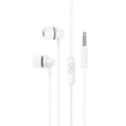 Навушники Borofone BM74 Singer universal з мікрофоном White
