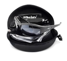 Защитные военные тактические очки с поляризацией Daisy X7 Black + 4 комплекта стекол - зображення 5