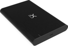 Зовнішня кишеня Krux для SSD 2.5" SATA USB Type-C 3.1 Black (KRX0057) - зображення 1