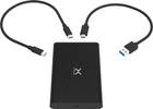 Зовнішня кишеня Krux для SSD 2.5" SATA USB Type-C 3.1 Black (KRX0057) - зображення 7