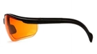 Захисні тактичні окуляри Pyramex балістичні відкриті стрілецькі окуляри Venture-2 помаранчеві - зображення 4