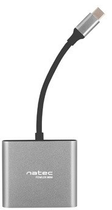 USB-C хаб NATEC Fowler Mini HDMI+USB Type-A+USB Type-C (NMP-1607) - зображення 5