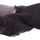 Перчатки мужские тактические с костяшками и закрытыми пальцами 4623 XL Черный - изображение 5