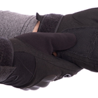 Перчатки мужские тактические с костяшками и закрытыми пальцами 4623 L Черный - изображение 6