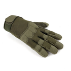 Перчатки тактические сенсорные (ЗПТ-501-21) Зеленый, M - изображение 1