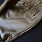 Тактичні рукавички із закритими пальцями Рукавички для військових TACTICAL Поліестер Кожзам Хакі (BC-8795) XL - зображення 8