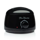 Воскоплав банковий з терморегулятором PRO-WAX 100 Black для воску в гранулах та таблетках на 400 мл.