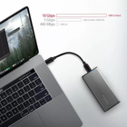 Зовнішня кишеня Axagon для SSD M.2 SATA USB Type-C 3.2 Silver (EEM2-SG2) - зображення 7