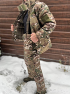Зимовий тактичний костюм Softshell з мембраною на -20 Мультикам M - зображення 2