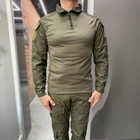 Армейская тактическая рубашка Убакс коттон Combat Олива 2XL - изображение 1