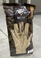 Рукавички зимові флісові Wolftrap пальцеві, колір Койот, тактичні зимові рукавички L - зображення 4