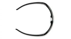 Захисні тактичні окуляри Pyramex відкриті стрілецькі окуляри Goliath White (silver mirror) дзеркальні чорні (2ГОЛІ-Б70) - зображення 6
