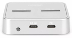 Док-станція Digitus для M.2 NVMe SATA SSD USB Type-C 3.2 Silver (DA-71546) - зображення 4