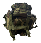 Рюкзак Тактический армейский EM55K на 55 литров Камуфляж с подсумками и креплением MOLLE Военный походной GS-7230 - изображение 12