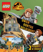 Zestaw książek z klockami LEGO Jurassic World Owen kontra Delacourt (5907762001205) - obraz 1