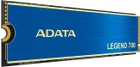 ADATA LEGEND 700 256GB M.2 NVMe PCIe 3.0 x4 3D NAND (ALEG-700-256GCS) - зображення 2