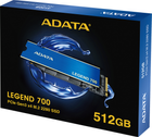 ADATA LEGEND 700 512 GB M.2 2280 PCIe Gen3x4 3D NAND (ALEG-700-512GCS) - obraz 7